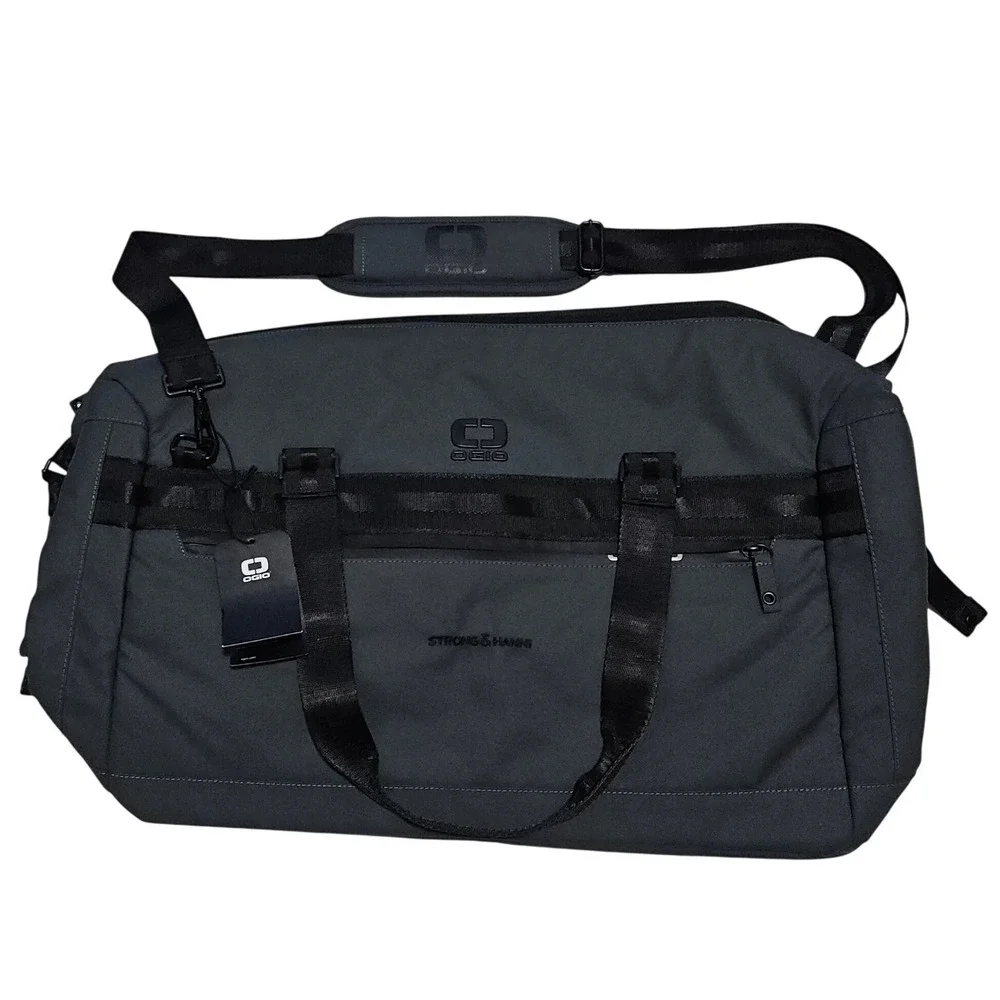 OGIO Commuter Duffel Gray Duffle‎ Bag Travel Gym Weekender Carry On Luggage New